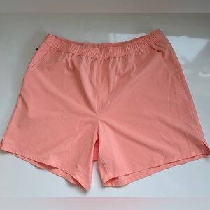 DSG Men's 6" Agility Salmon Shorts, XL